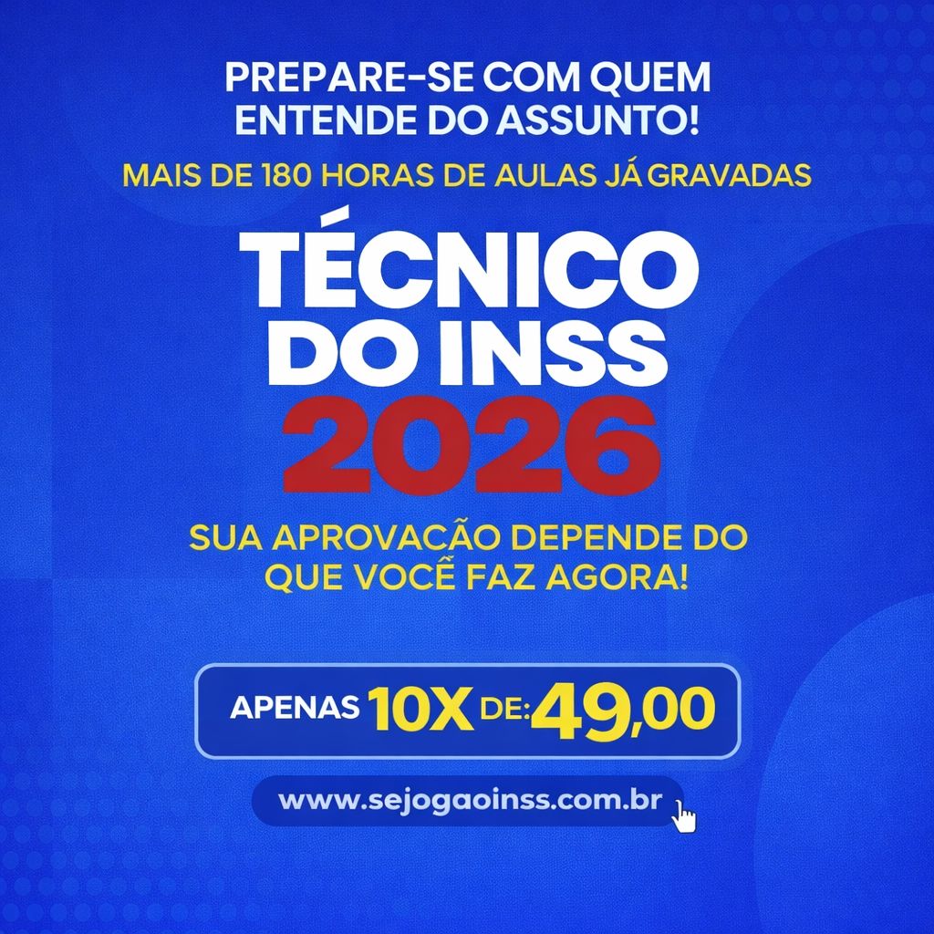 Decolando para o INSS 2026 Decolando para o INSS 2026