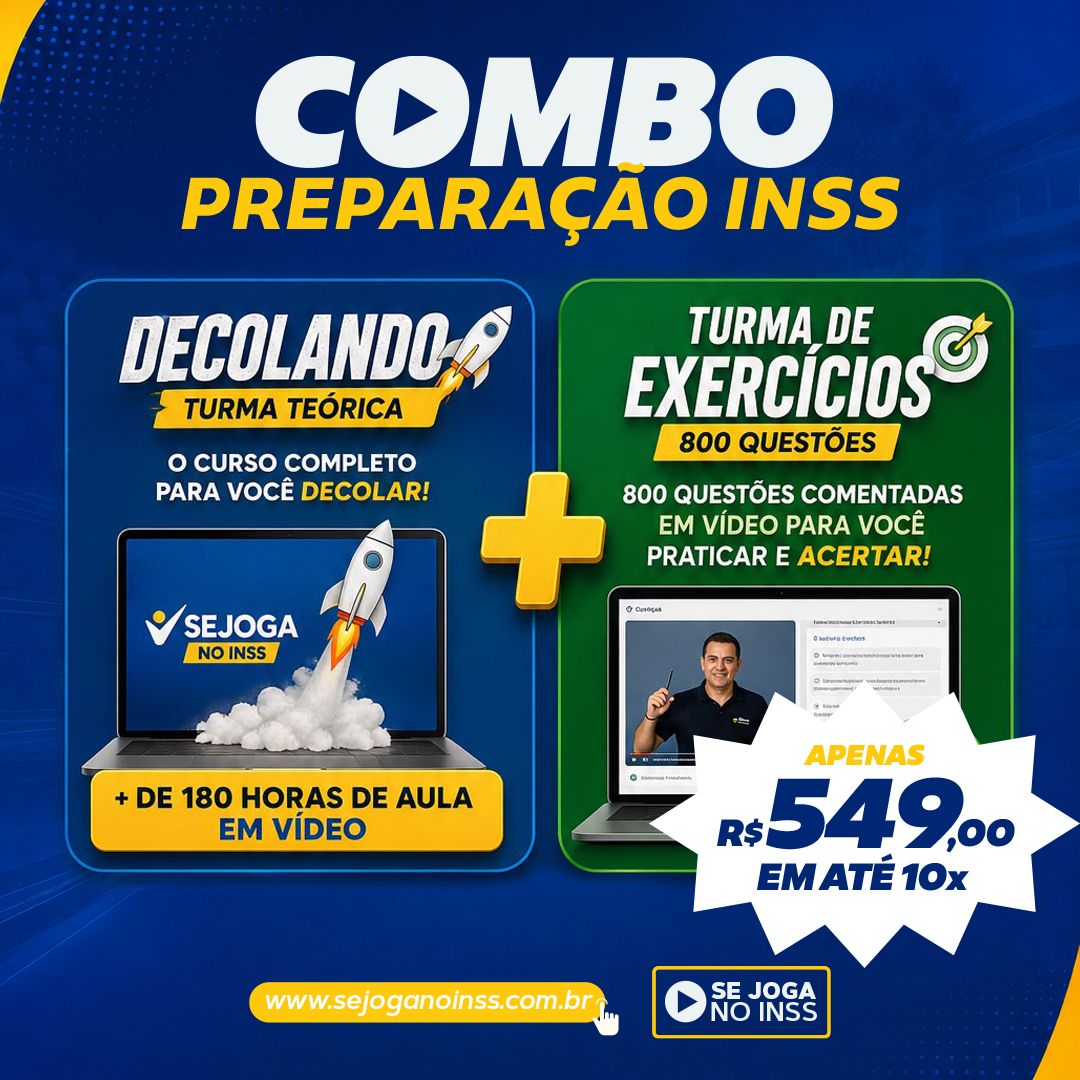 Combo Preparação INSS Combo Preparação INSS