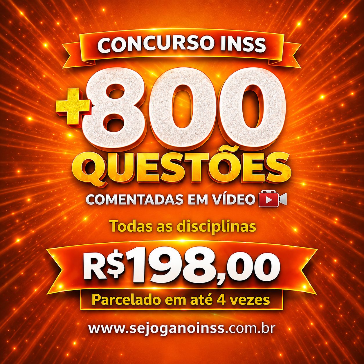 Turma de Exercícios Para o INSS 2026 Turma de Exercícios Para o INSS 2026