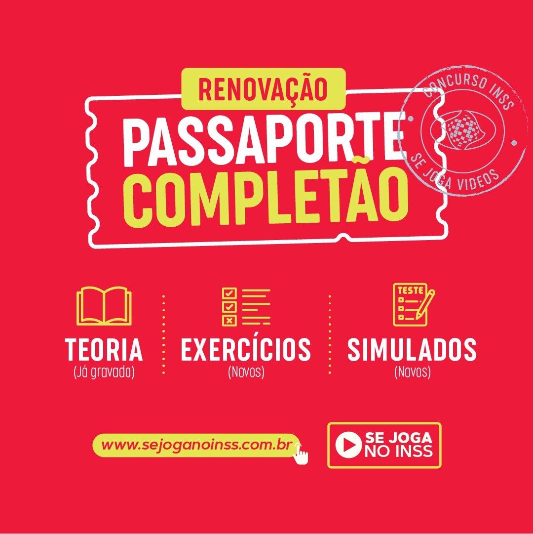 RENOVAO PASSAPORTE PARA O INSS 2023